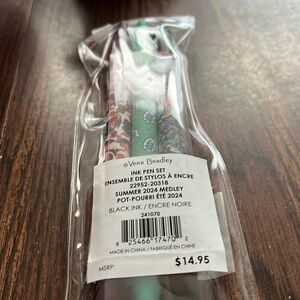 Vera Bradley three ink pens brand new